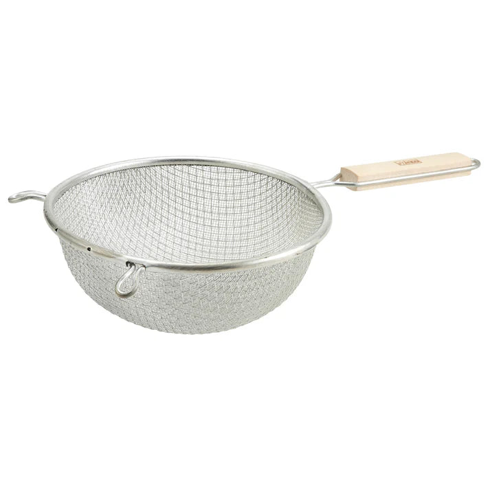 Winco 6-1/4" Double Fine Mesh Strainer MST-6D