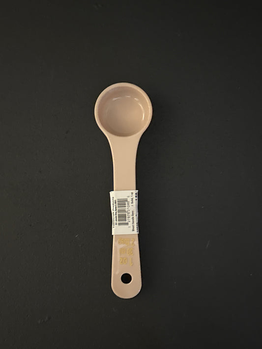 Tablecraft 1 Oz Short Handle Spoonout, Solid 10638