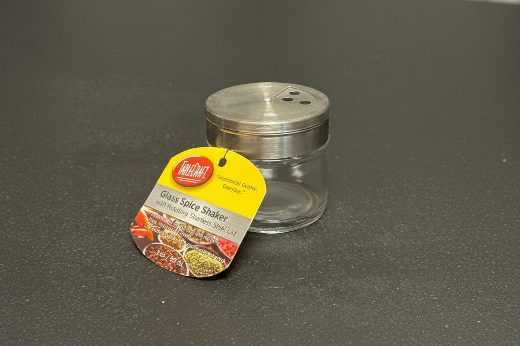 Tablecraft 3 Oz Shaker With Rotating Stainless Steel Top HGJ3RT
