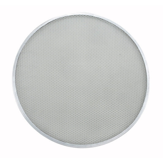 Winco Aluminum Seamless Pizza Screens - 19" APZS-19