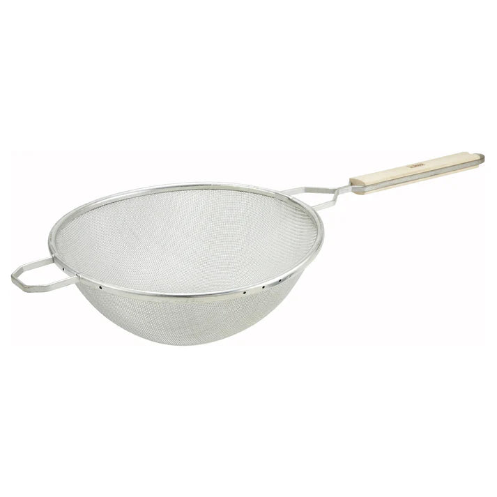 Winco 10-1/2" Single Medium Mesh Strainer MST-10S