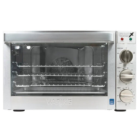 Waring WCO500X Half Size Countertop Convection Oven - 120V, 1700W