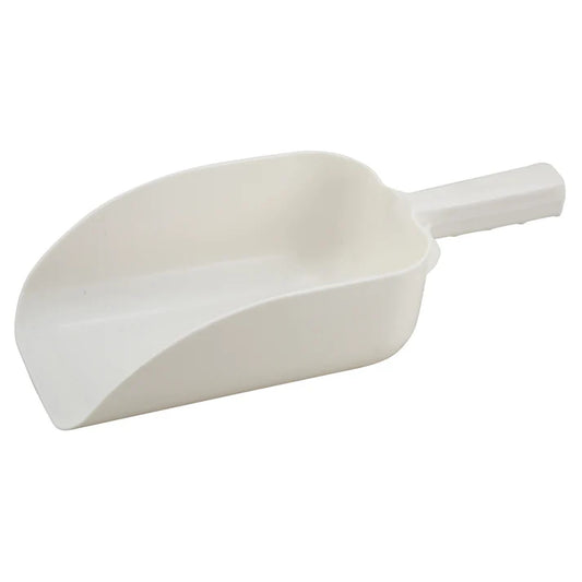 Winco 64 oz Polypropylene Scoop, White PS-64