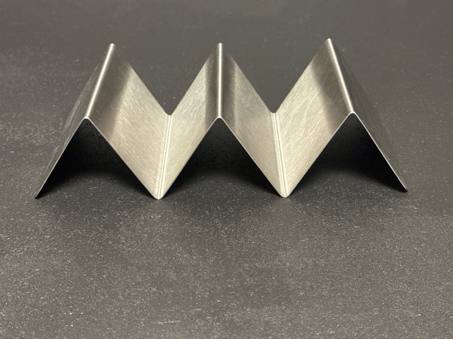 American Metalcraft TACO HOLDER, SS, MINI, 2 OR 3 COMPARTMENTS  4" L X 2" W X 1" H MTSH3