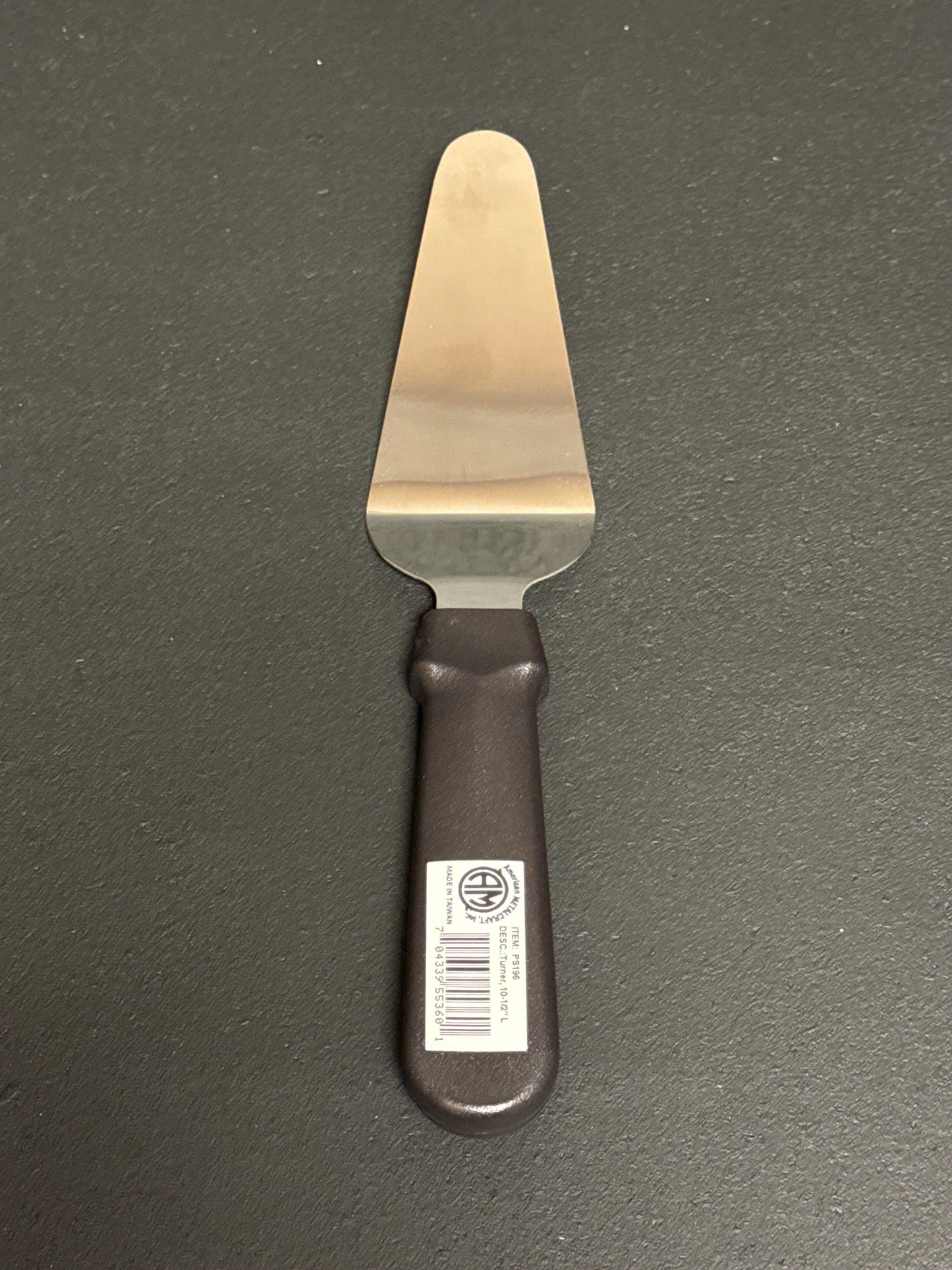 American Metalcraft TURNER, 10-1/2″ L  5" L X 2-1/2" W X 1-1/2" BLADE, 10-1/2" L OVERALL PS196