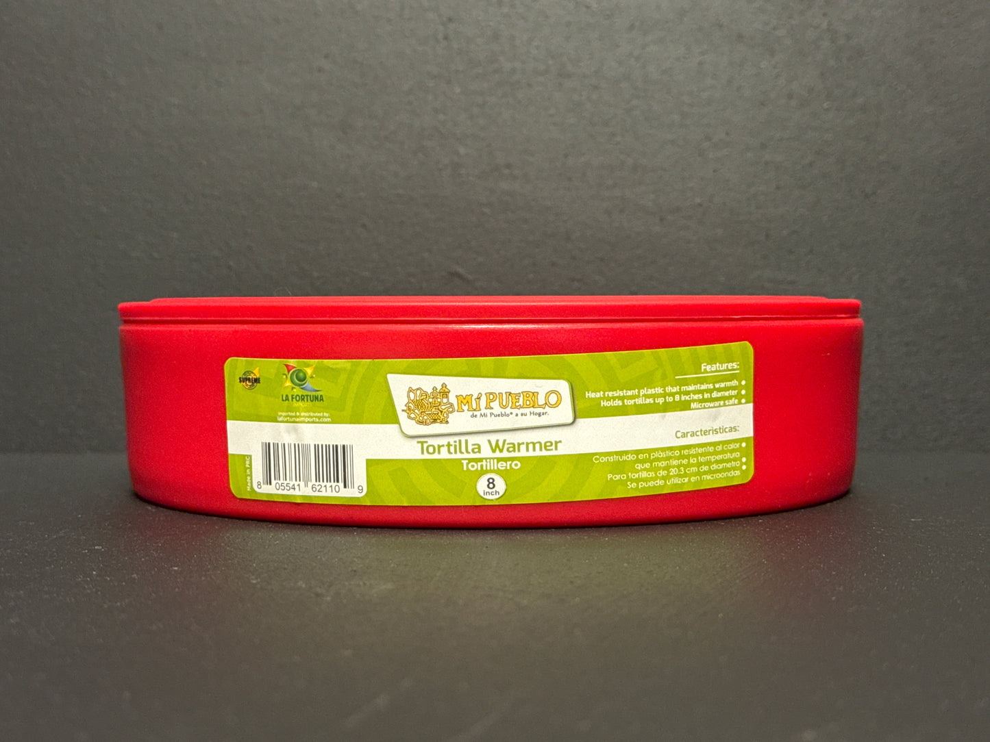 Royal Industries, TORT BAS RED, Tortilla Warmer / Basket