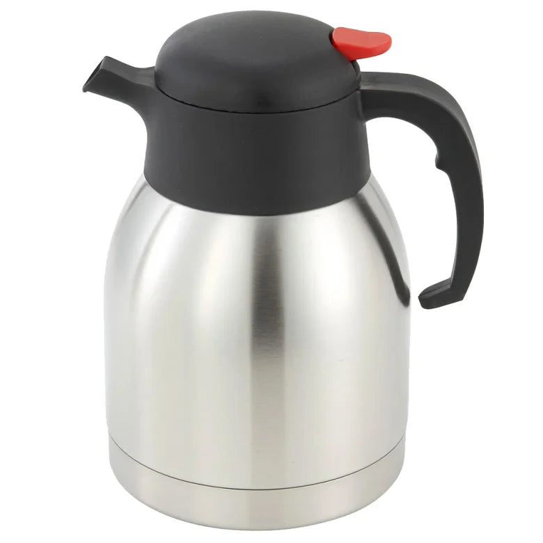 Winco Stainless Steel Lined Insulated Carafe - 1.5 Liter CF-1.5