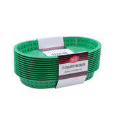 Tablecraft Green Chicago Platter, Pack Of 12 C1076G