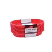 Tablecraft Red Chicago Platter, Pack Of 12 C1076R