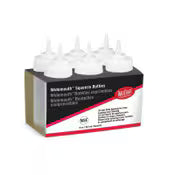 Tablecraft 8 Oz Widemouth™ Squeeze Bottle, Clear With Standard TipTop™ - Pack Of 6 C10853C