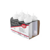 Tablecraft 16 Oz Widemouth™ Squeeze Bottle, Clear With Standard TipTop™ - Pack Of 6 C11663C