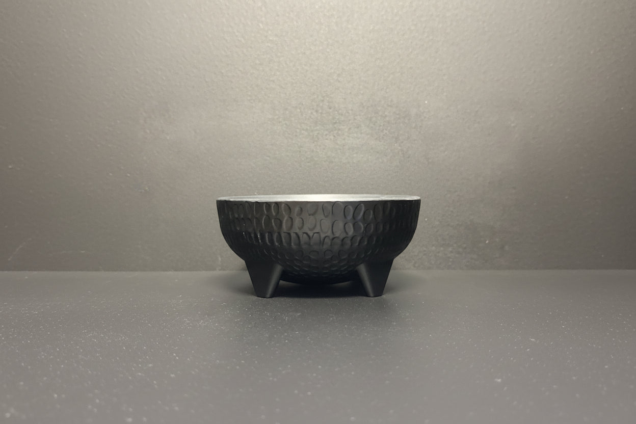 GET 64 oz Molcajete Bowl, Melamine, Black (MOJ-804-BK)