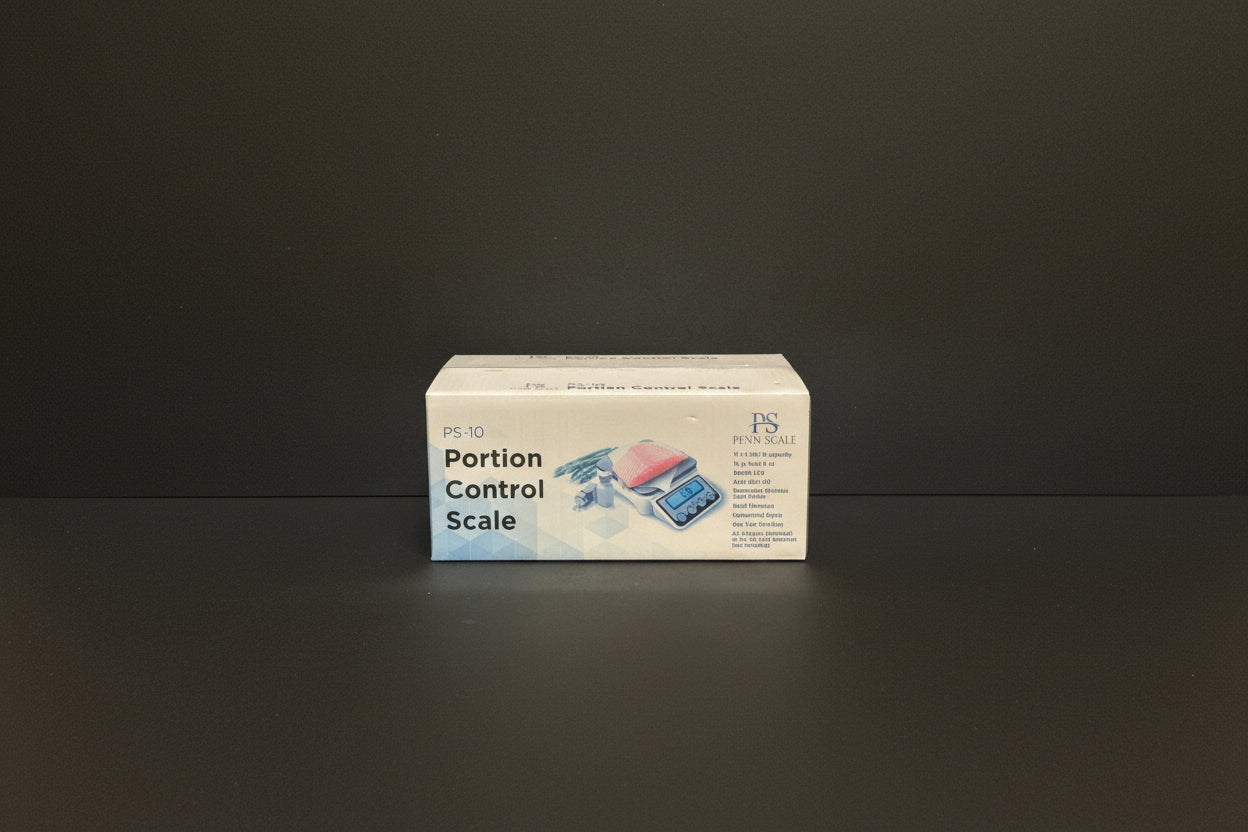 Penn Scale PS-10 11 lb Portion Control Scale Stainless Steel Pan