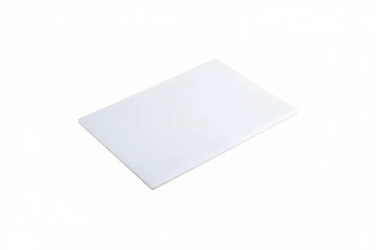 Winco White Rectangular Cutting Board - 15" x 20" x 1/2" CBWT-1520