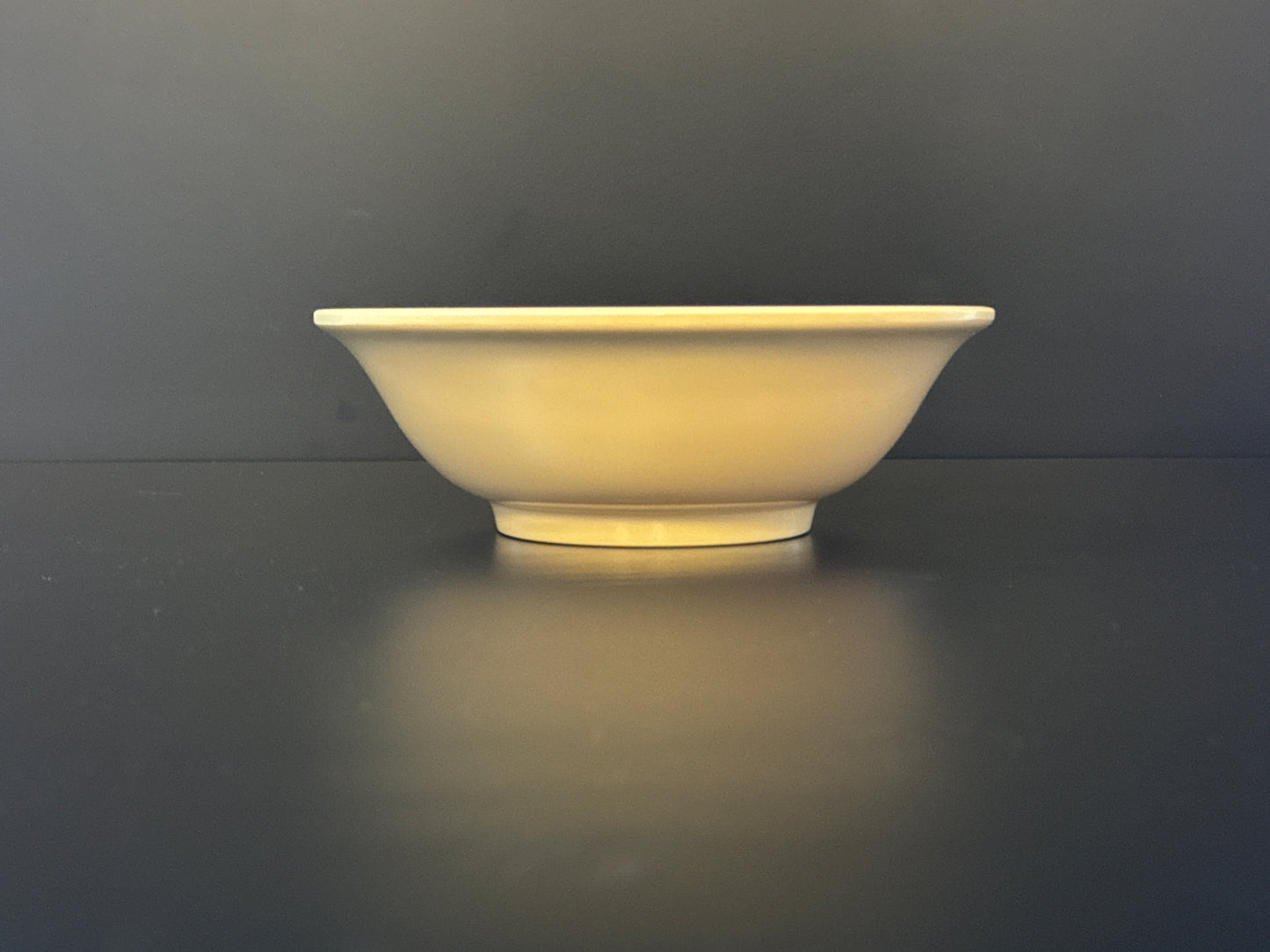 Thunder Group NS5060T Nustone Tan Melamine Rimless Bowl 22 oz.