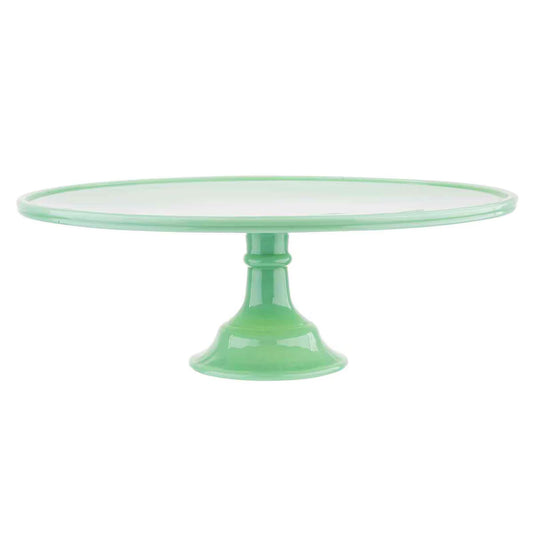 Tablecraft JADEITE GLASS COLLECTION CAKE STAND HJCP13
