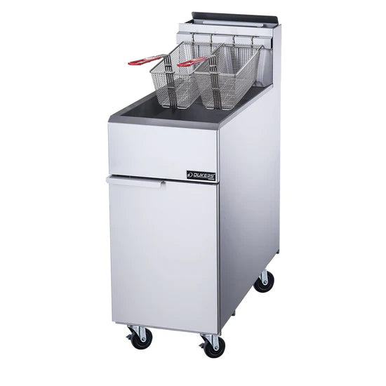 Dukers Natural Gas Fryer with 3 Tube Burners DCF3-NG
