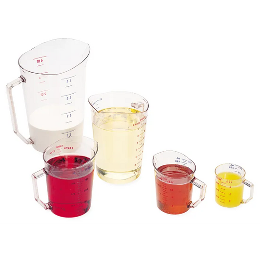 Cambro 25MCCW135 Camwear® 1 Cup Clear Polycarbonate Measuring Cup