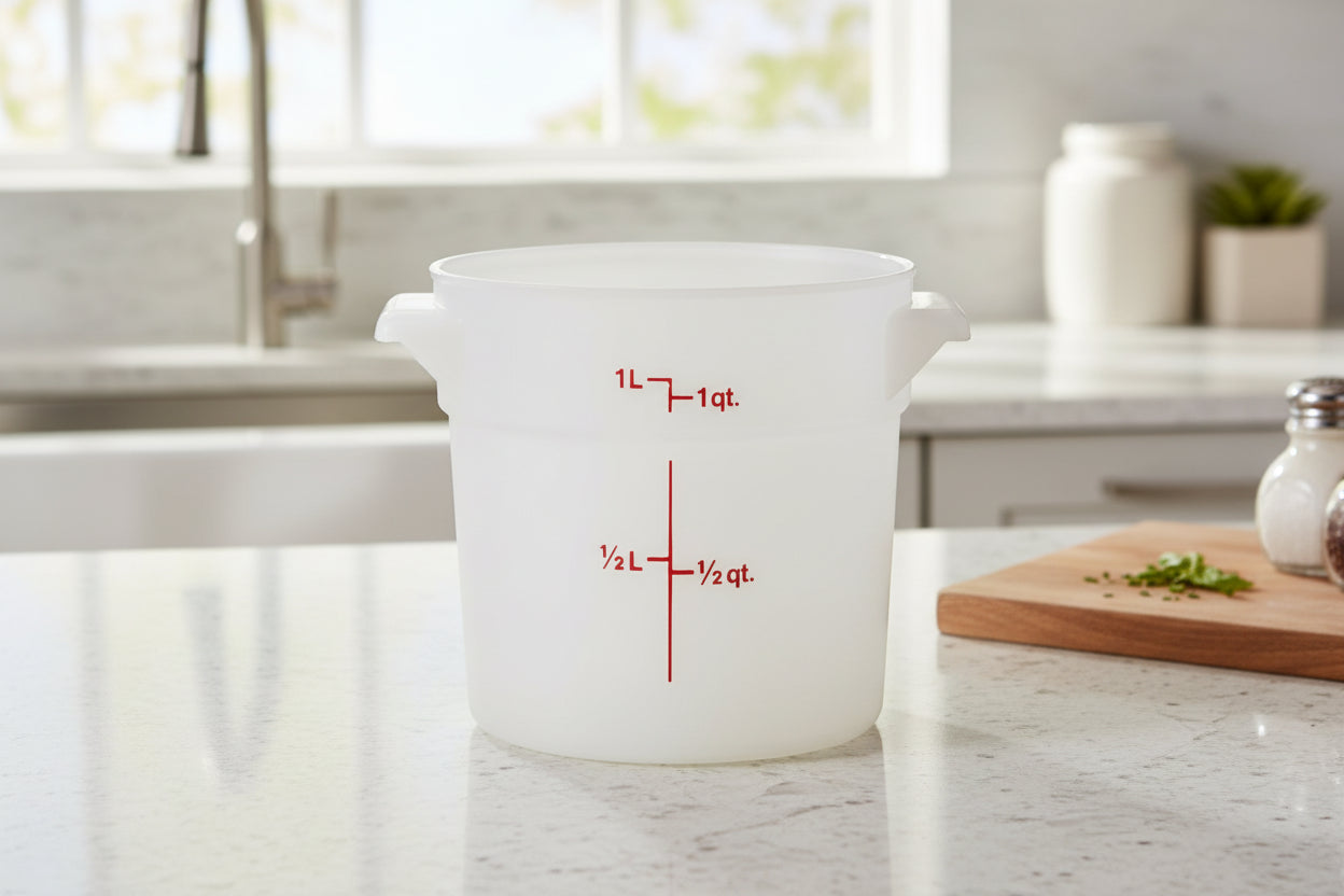 Cambro 1 Qt CLASSIC POLY CAMROUNDS RFS1148