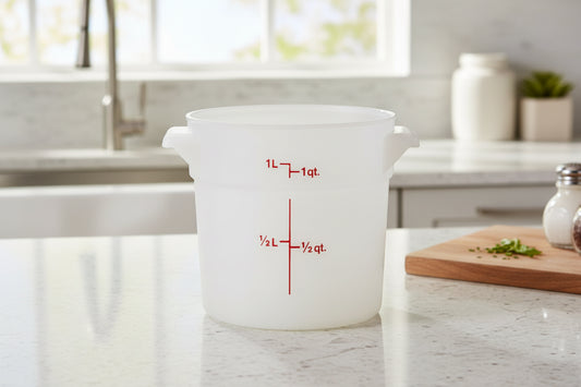Cambro 1 Qt CLASSIC POLY CAMROUNDS RFS1148