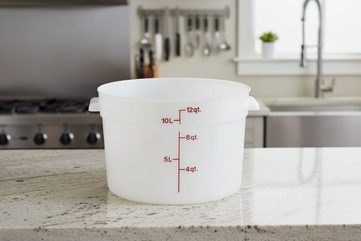 Cambro 12 Qt CLASSIC POLY CAMROUNDS RFS12148
