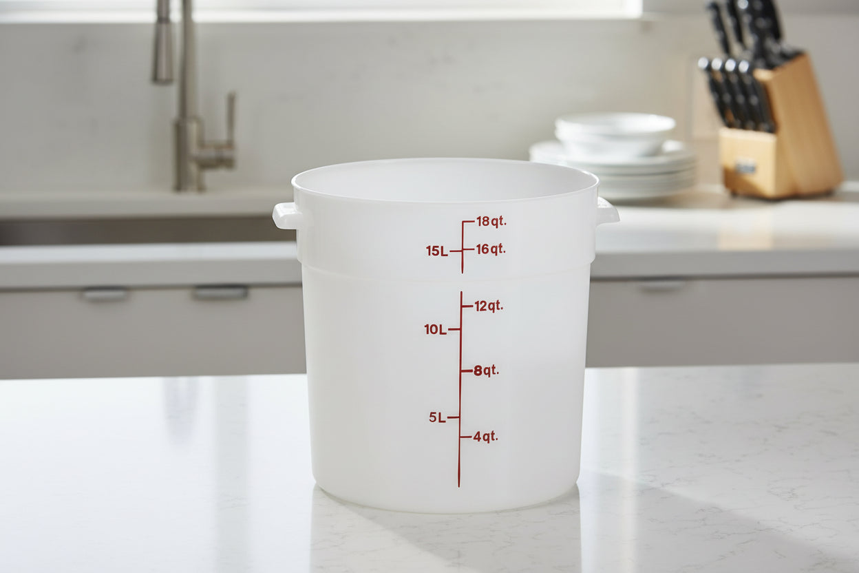 Cambro 18  Qt CLASSIC POLY CAMROUNDS RFS18148