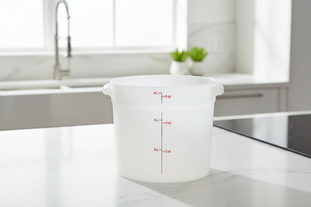 Cambro 6 Qt CLASSIC POLY CAMROUNDS RFS6148