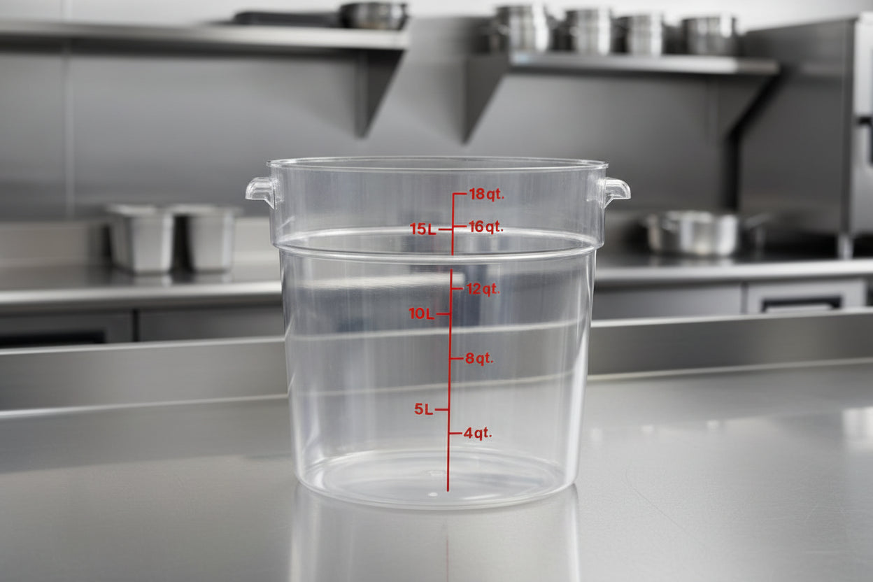 Cambro 18 Qt CLASSIC CAMWEAR® CAMROUNDS RFSCW18135