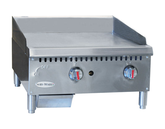 Serv-Ware 24" Manual Griddle SMGS-24