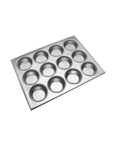 Thunder Group 12 CUP MUFFIN PAN, 3.5 OZ EACH CUP ALKMP012