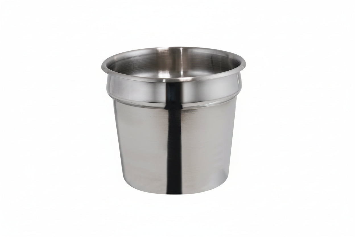 Winco Stainless Steel Inset - 4 Quart INS-4.0