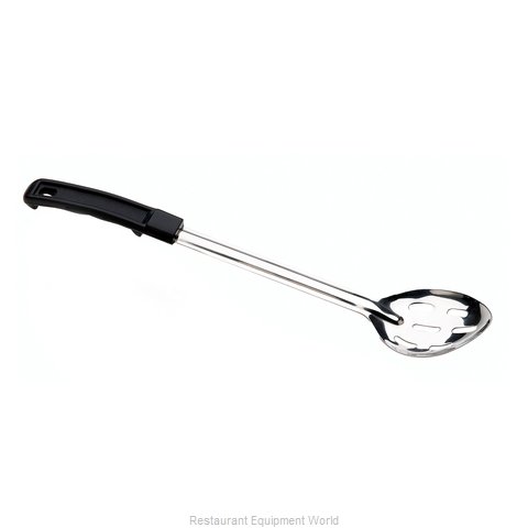 Browne Stainless Steel Serving Spoon, Plastic Handle 13" Slotted (572332)