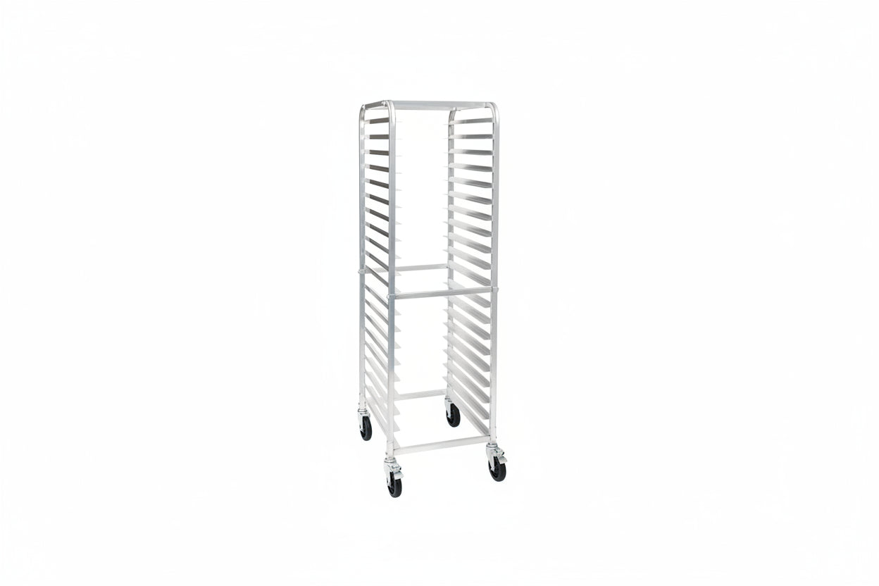 Browne Foodservice Bun Pan Rack 12-Tier End Loading Aluminum (589112)