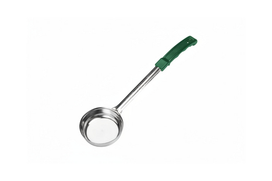 Winco Prime One-Piece Stainless Steel Portioners - Solid, 6 oz FPSN-6