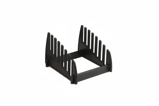 Browne Cutting Board Storage Rack w/ (7) Slots, Black (573619)