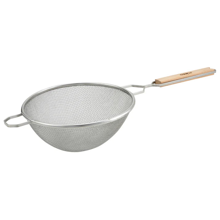 Winco Fine Mesh Strainer, Stainless Steel - Double, 10-1/2" MS2K-10D