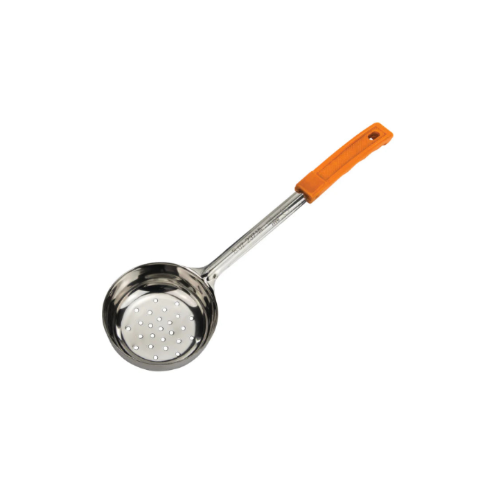 Winco Prime One-Piece Stainless Steel Portioners - Perforated, 8 oz FPPN-8