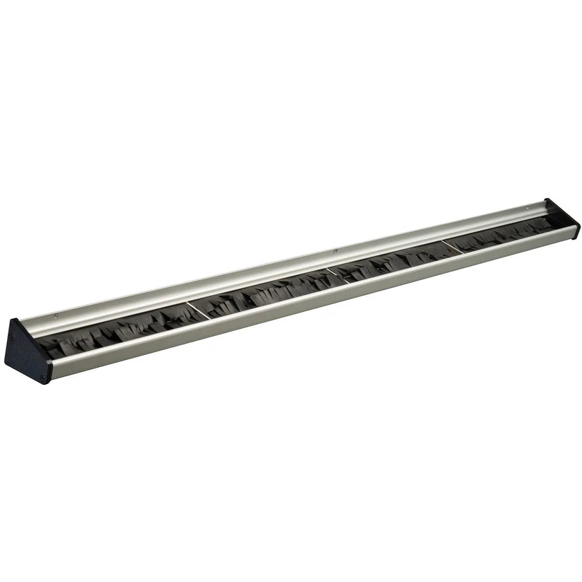 Winco MHH-36 - 36" Mop/Broom Rack with Rubber Bristles