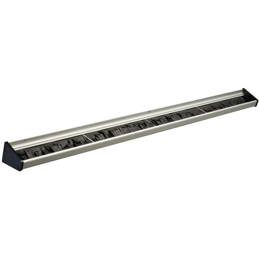 Winco MHH-36 - 36" Mop/Broom Rack with Rubber Bristles