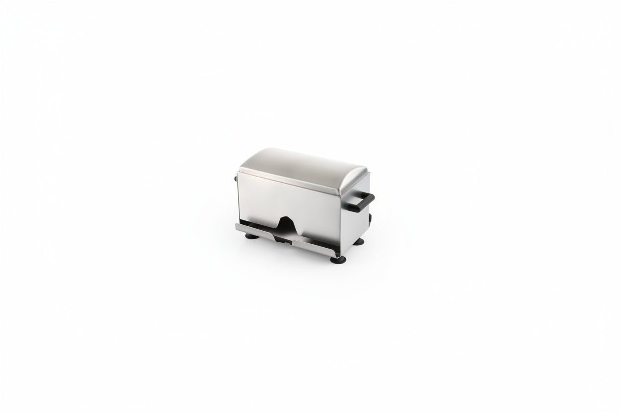 Tablecraft Two-Sided Straw Dispenser, Stainless Steel 237