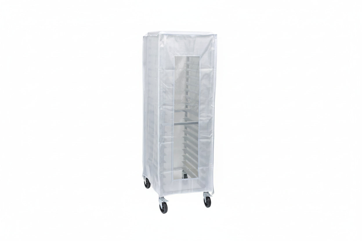 Winco Heavy-Duty Cover with Window for Sheet Pan Racks ALRK-20-HC
