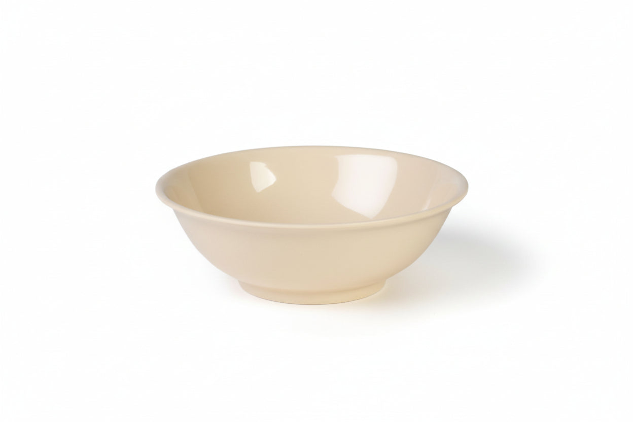 Thunder Group 52 OZ, 8 3/4" RIMLESS BOWL, TAN NS5075T