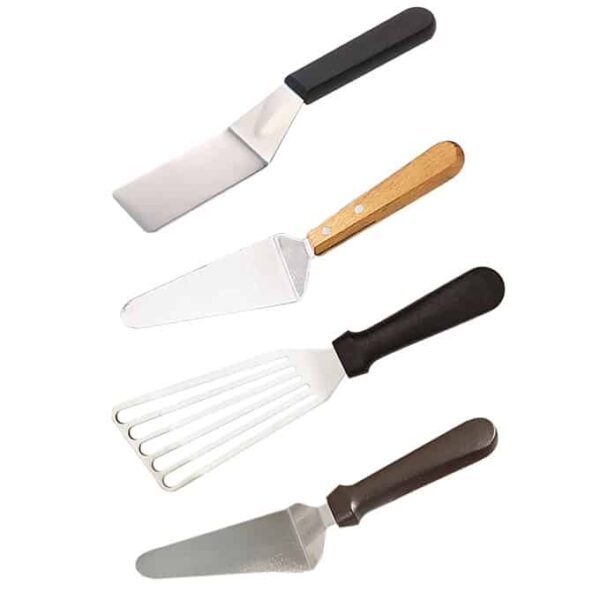 American Metalcraft TURNER, WOOD-HANDLE, 10-1/2″ L  5" L X 2 1/2" X 1 1/2 BLADE, 10 1/2" L OVERALL 19006