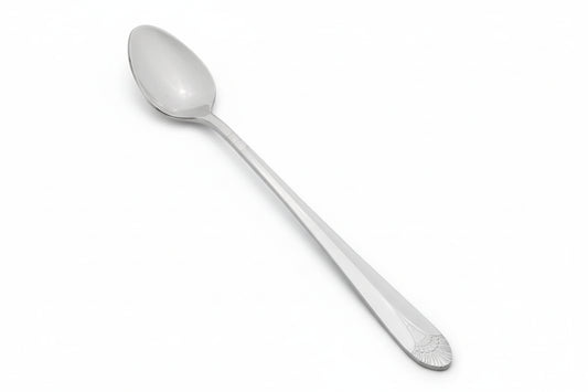 Winco 0031-02 - Peacock Iced Tea Spoon, 18/8 Extra Heavyweight