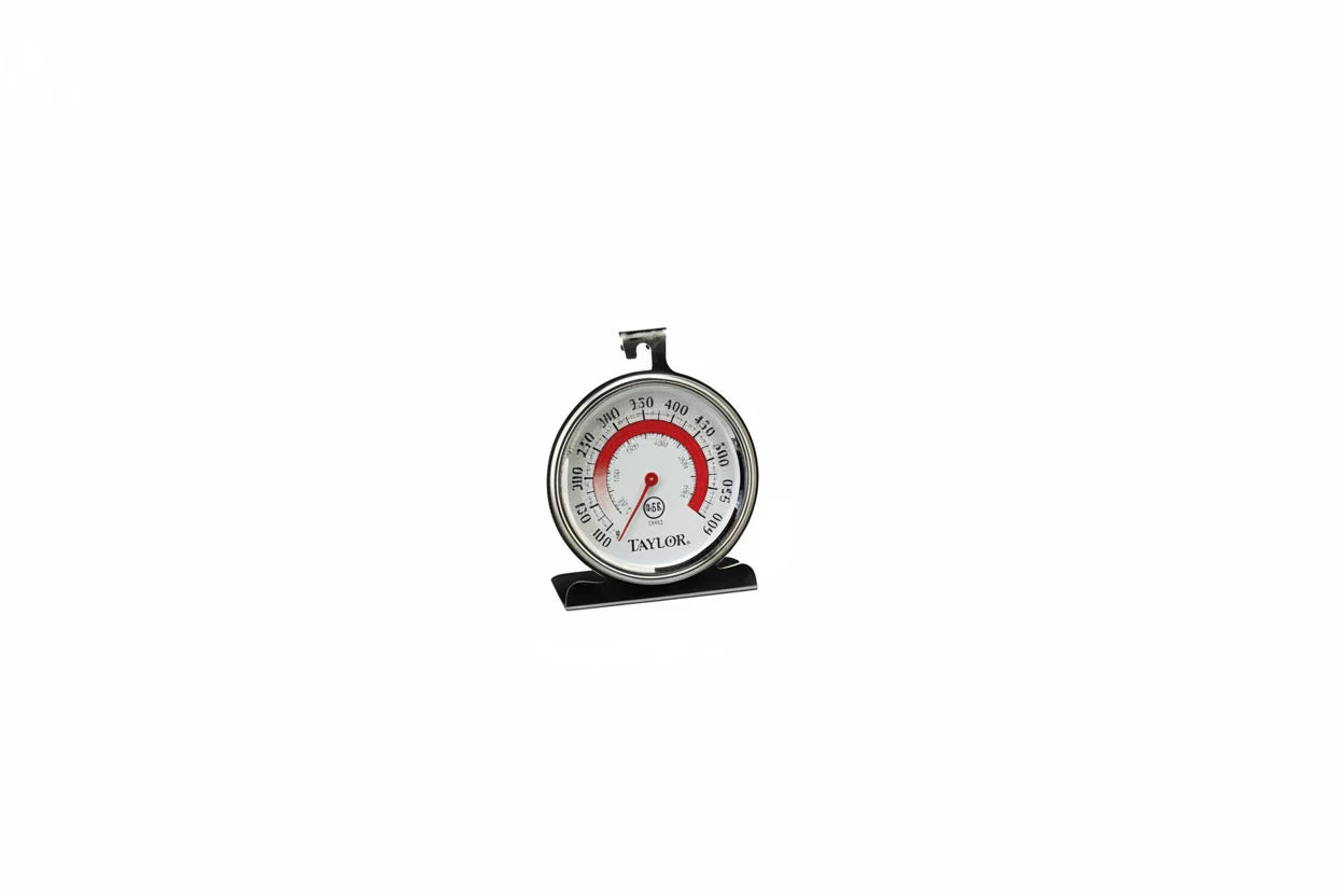 Taylor Oven Thermometer w/ 3" Dial Face, 100 to 600 F Degrees 5932