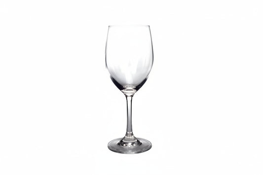 Cristar 12 Oz Chardonnay Glass Lead-Free Crystal Sheer Rim 3112