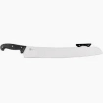 American Metalcraft PIZZA KNIFE, POM HANDLE, BLACK  18" L BLADE POM HANDLE PPK17