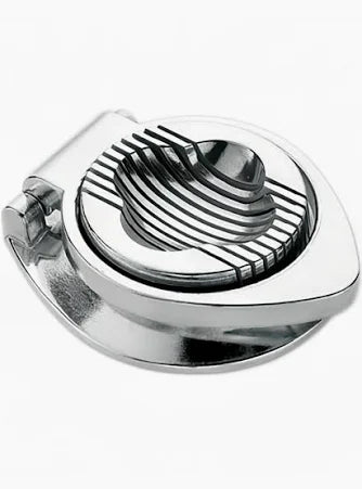 Browne Egg Slicer, 4 4/5" Diameter, Polished Aluminum 746685