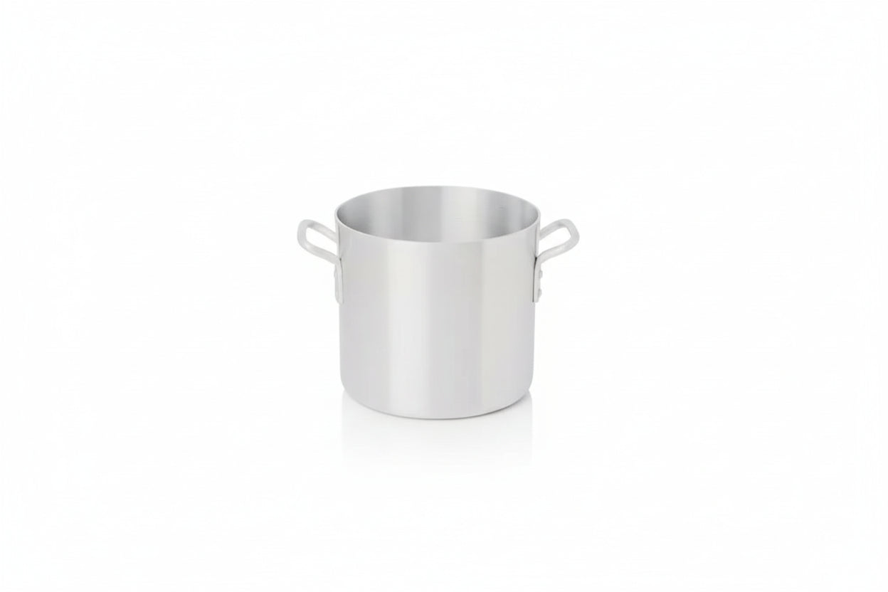 Browne 8 Quart Stock Pot Aluminum Natural Finish 5813108