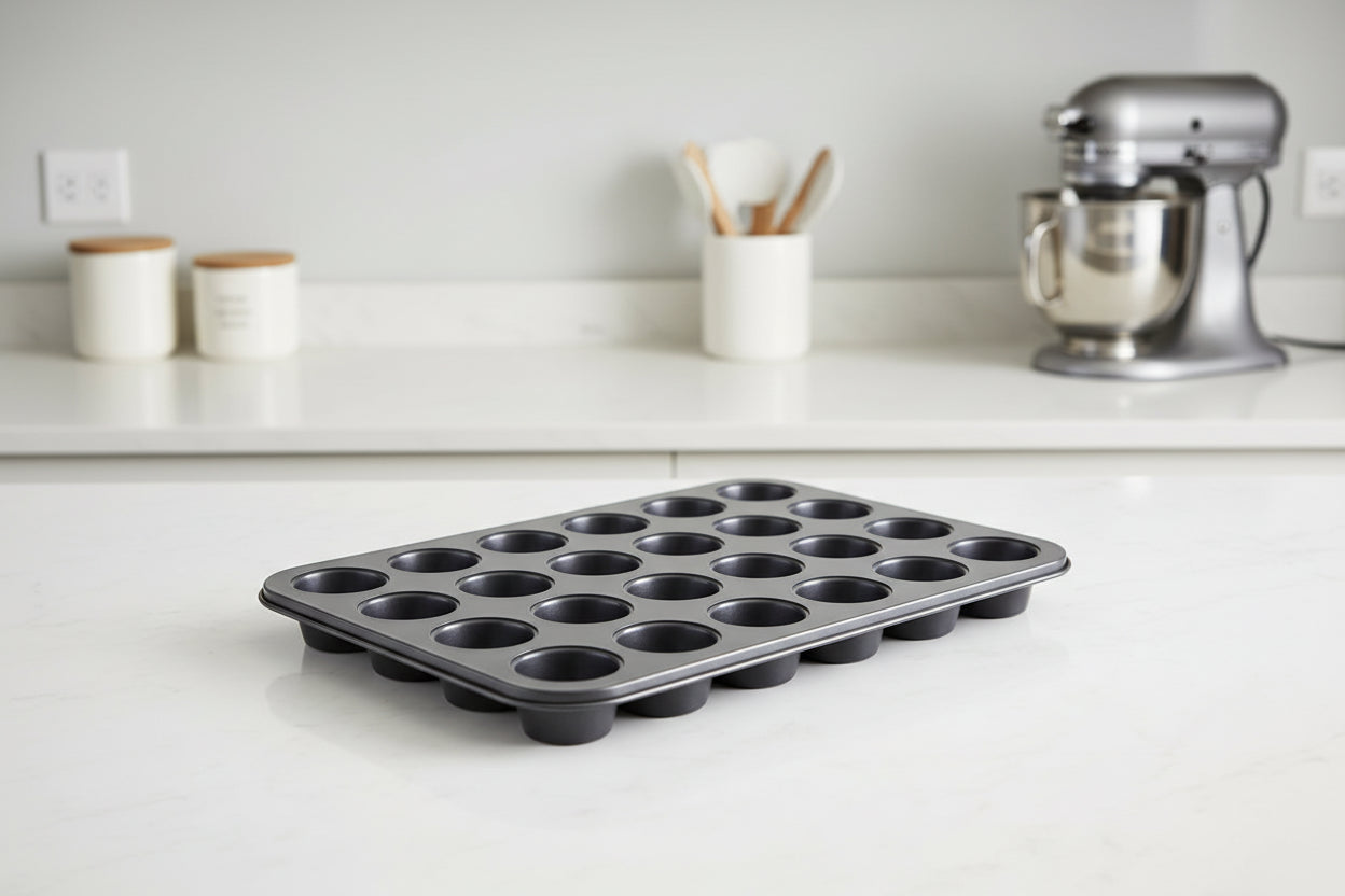 Winco 24-Cup Non-Stick Muffin Pan - 1-1/2 oz AMF-24MNS